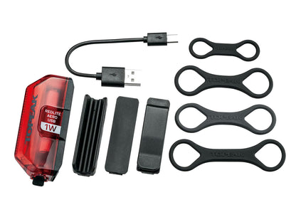 Topeak Light RedLite Rear Aero USB 55 Lumens - Image 3