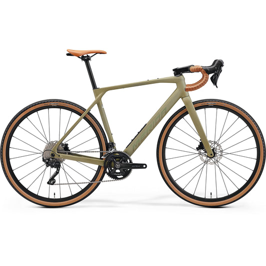 Merida Mission 4000 Gravel Bike 2026 - Silk Low Key Green