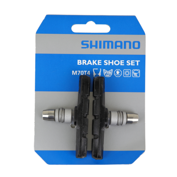 Shimano Br-M590 Br-M430 V-Brake Shoe M70T4 Compound With Nut And Washer