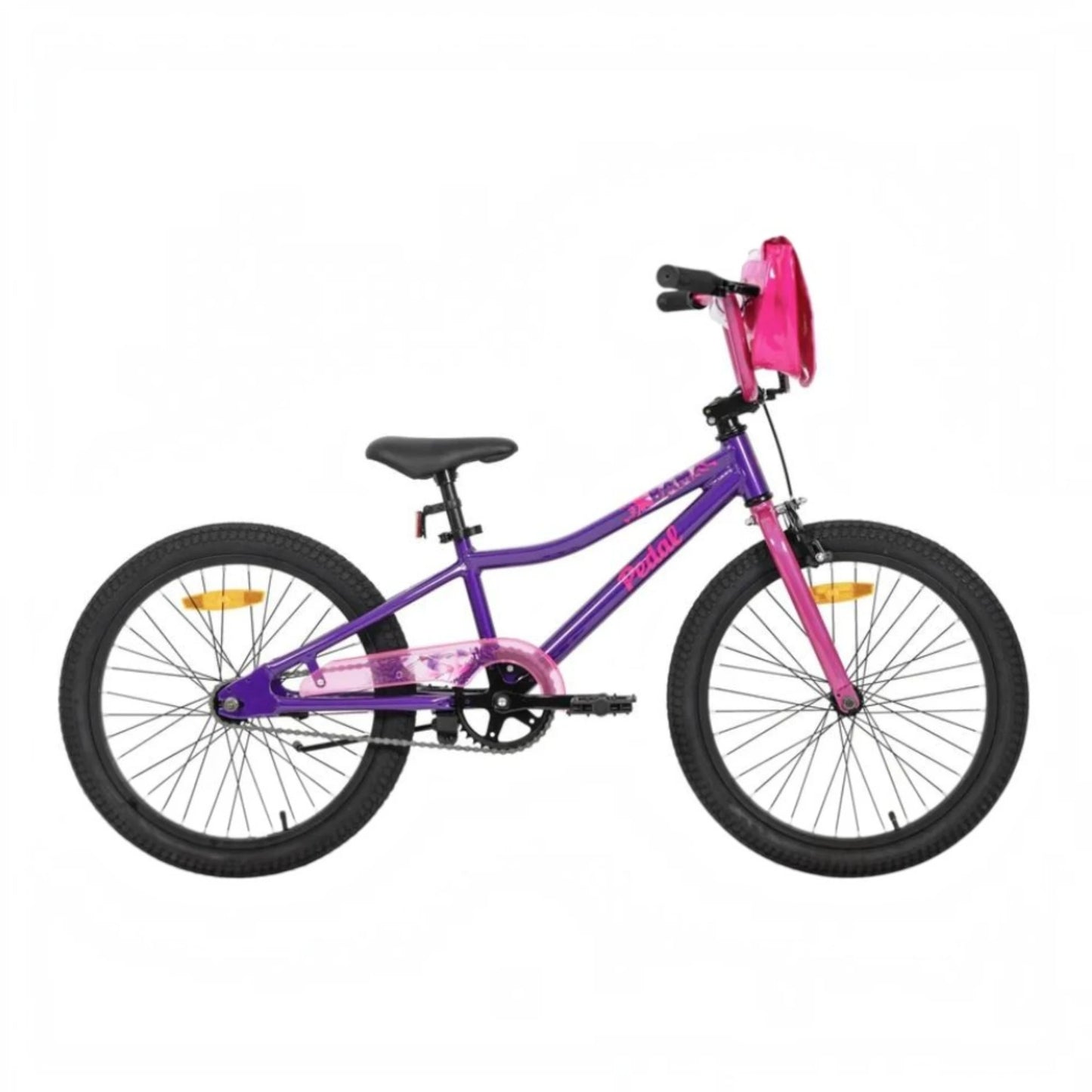 Pedal Bam 20 Purple Bike Side View