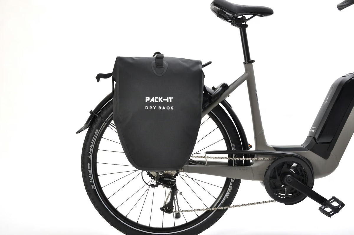 Pack-IT Drybag Pannier Black - Image 2
