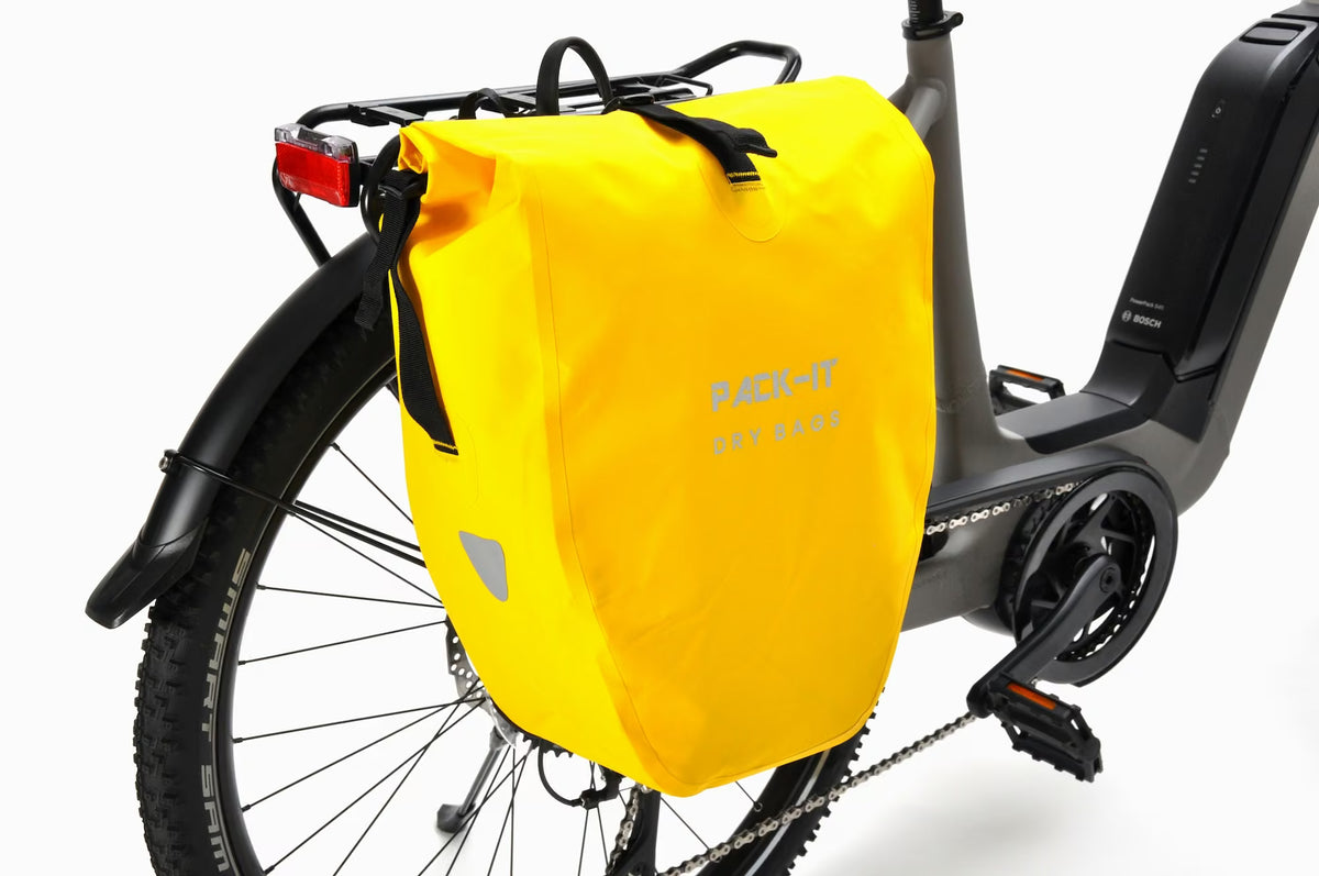 Pack-IT Drybag Pannier Yellow - Image 1