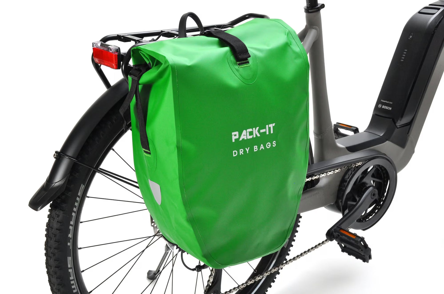 Pack-IT Drybag Pannier Green - Image 1