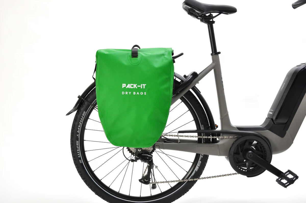 Pack-IT Drybag Pannier Green - Image 2