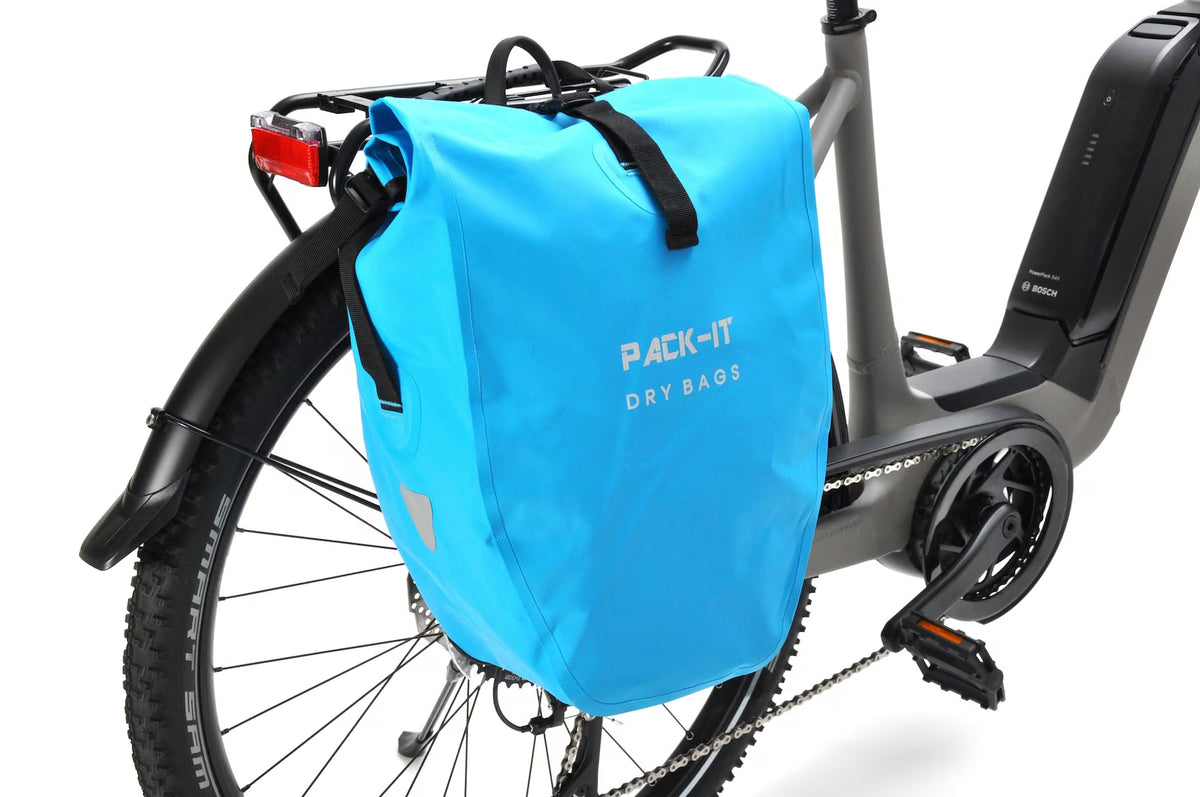 Pack-IT Drybag Pannier Blue - Image 1