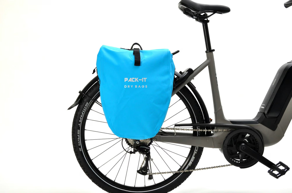 Pack-IT Drybag Pannier Blue - Image 2