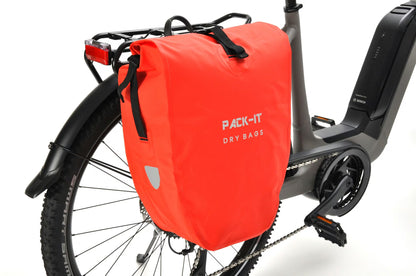 Pack-IT Drybag Pannier Red - Image 1