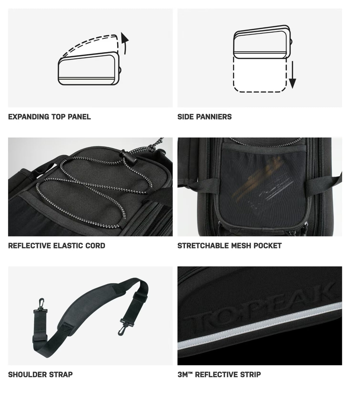 Topeak Trunk Bag MTX DXP for MTX Quicktrack - Image 4