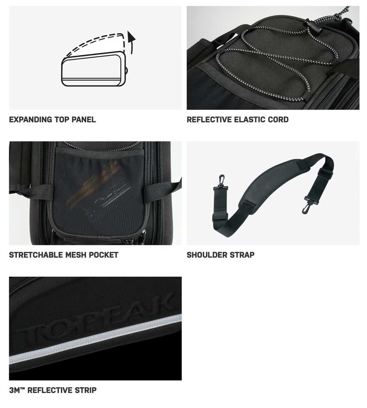 Topeak Trunk Bag MTX DX for MTX Quicktrack - Image 4