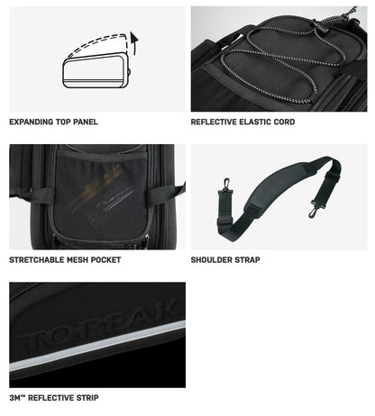Topeak Trunk Bag MTX DX for MTX Quicktrack - Image 4