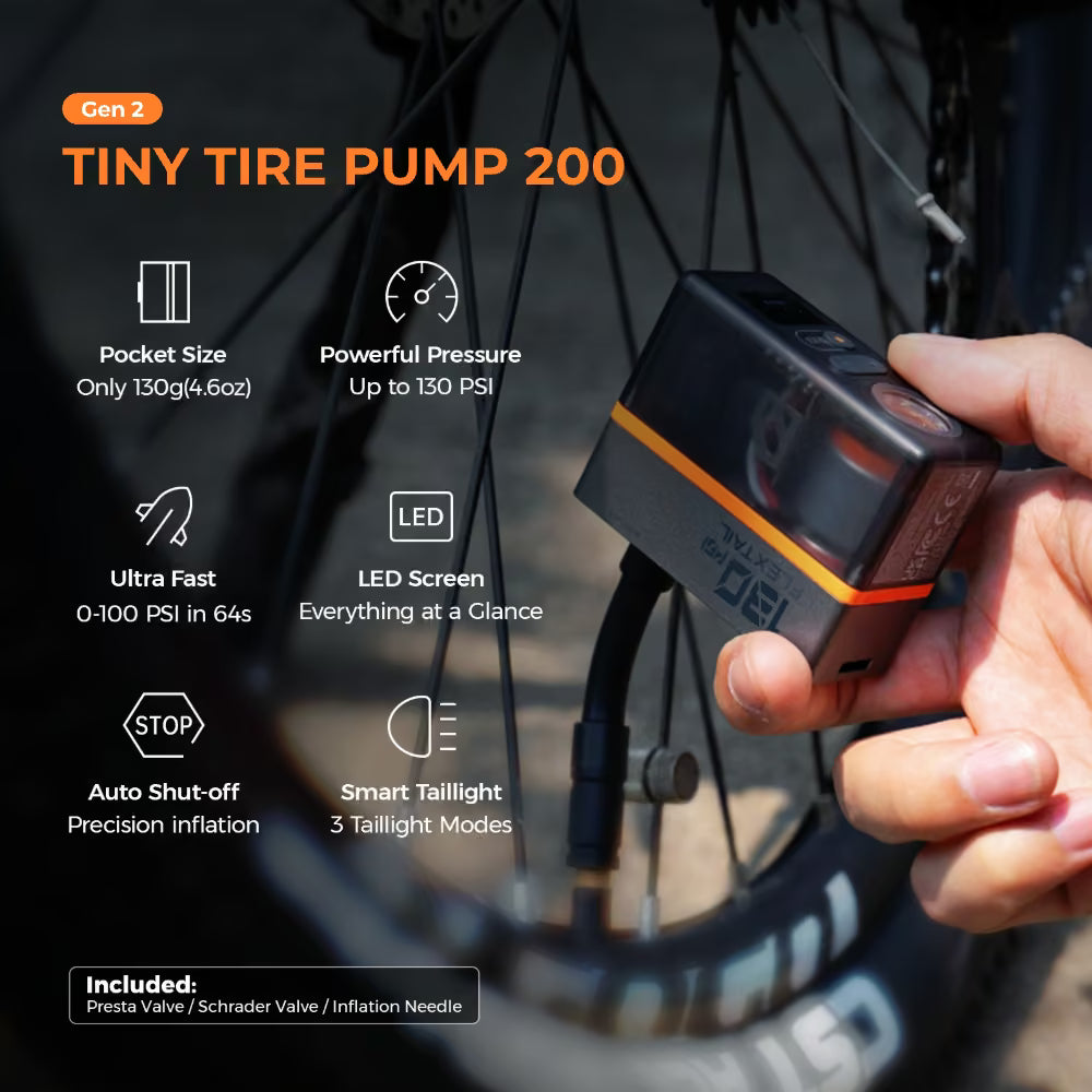 Flextail Tiny Bike Pump 200 - Image 3