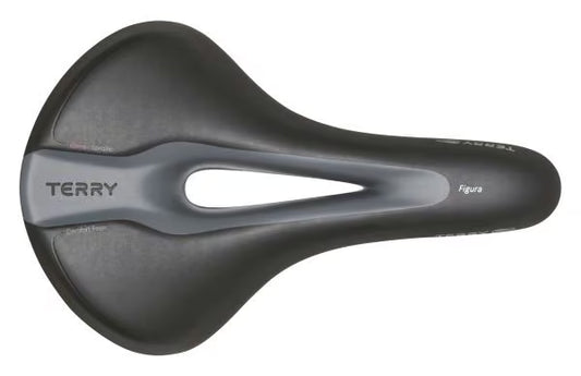 Terry Saddle Figura Women's Black Fitness - Image 1