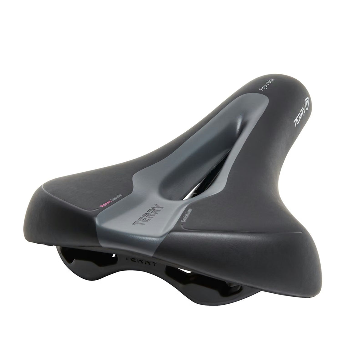 Terry Saddle Figura Max Women's Black Fitness - Image 2