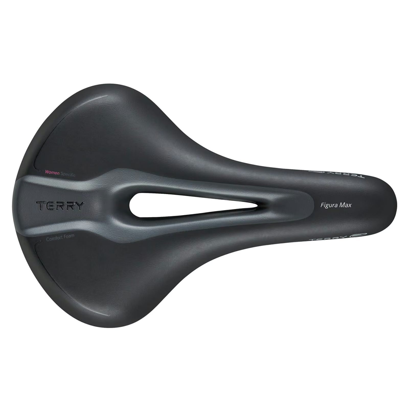 Terry Saddle Figura Max Women's Black Fitness - Image 1