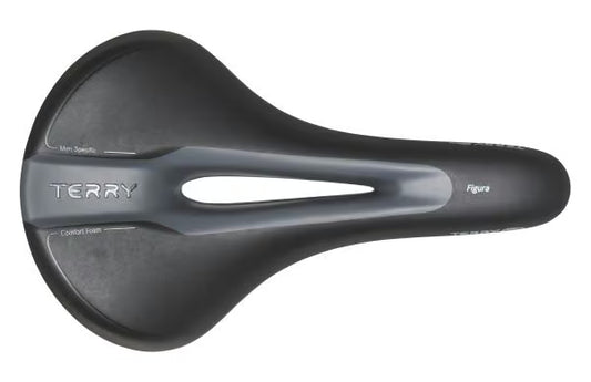 Terry Saddle Figura Men's Black Fitness - Image 1