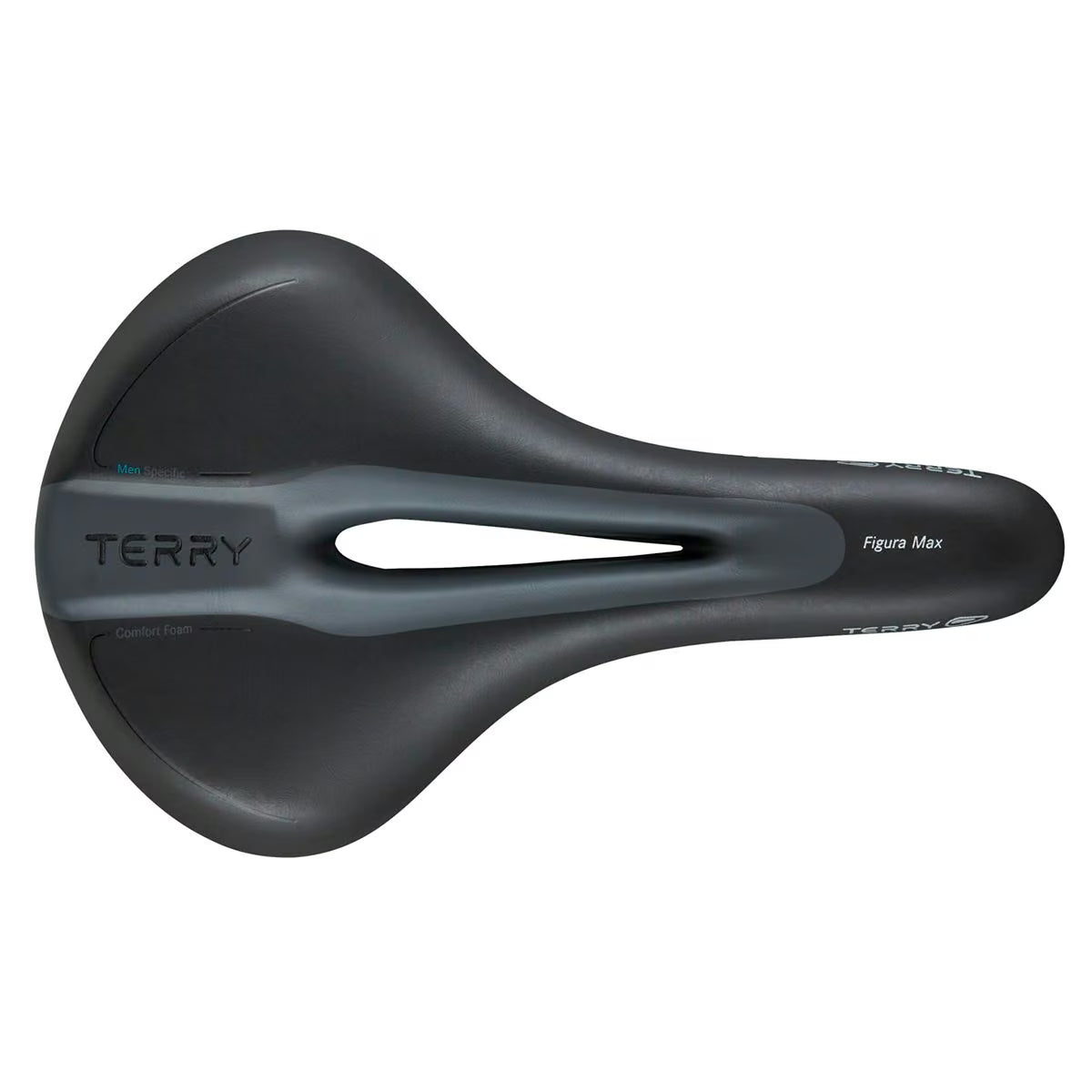 Terry Saddle Figura Max Men's Black Fitness - Image 1