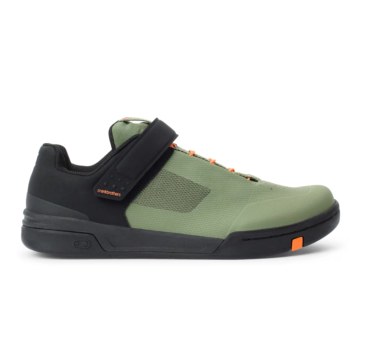 Crankbrothers Stamp Speedlace Green/Orange - Image 2