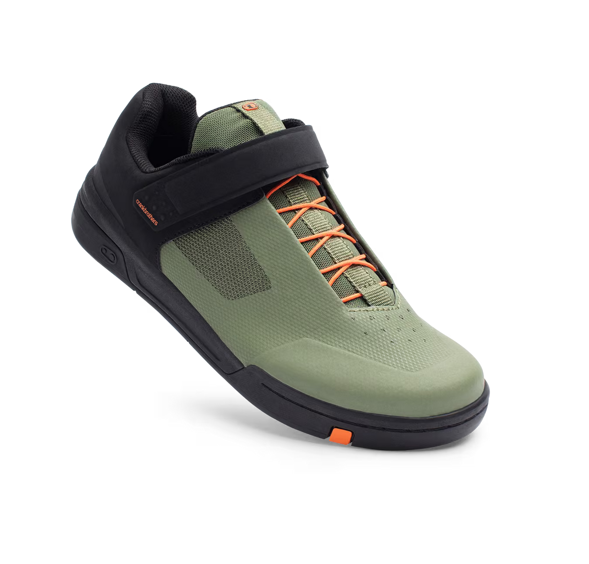 Crankbrothers Stamp Speedlace Green/Orange - Image 1
