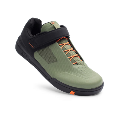 Crankbrothers Stamp Speedlace Green/Orange - Image 1