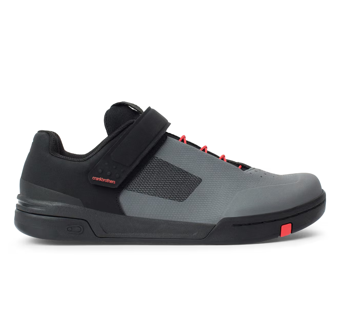 Crankbrothers Stamp Speedlace Grey/Red - Image 3