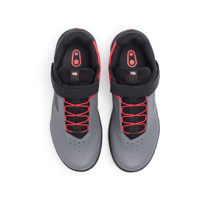 Crankbrothers Stamp Speedlace Grey/Red - Image 6