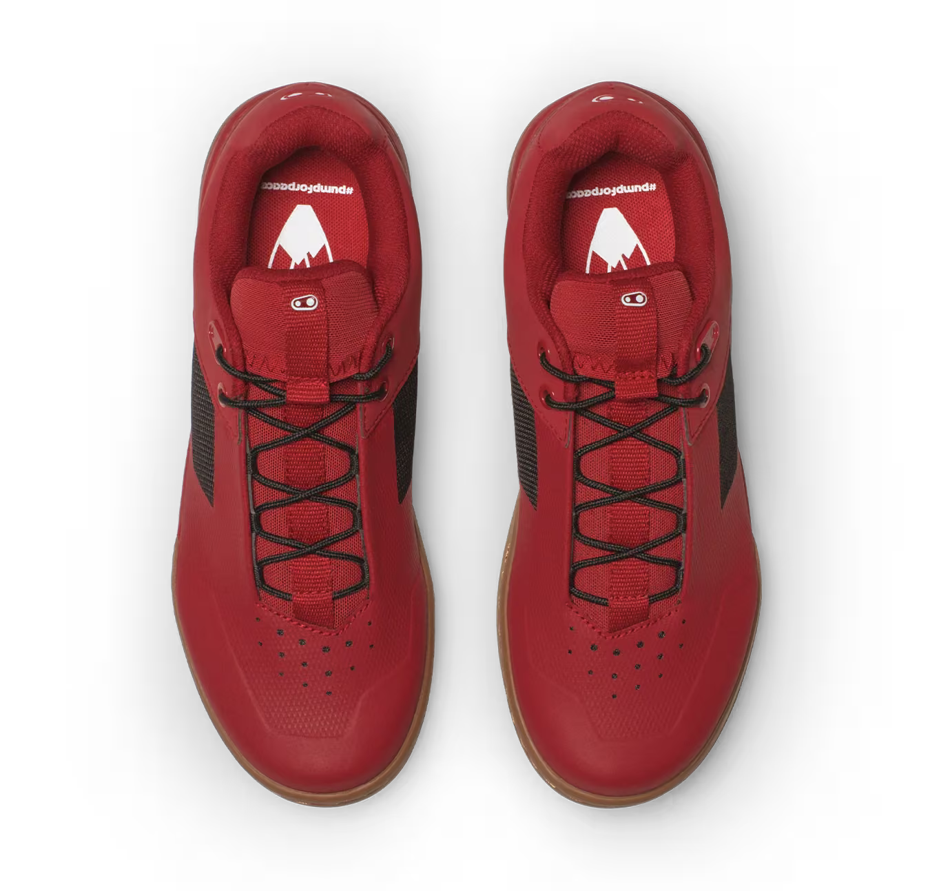 Crankbrothers Stamp Lace Pump For Peace Red/Black - Image 5