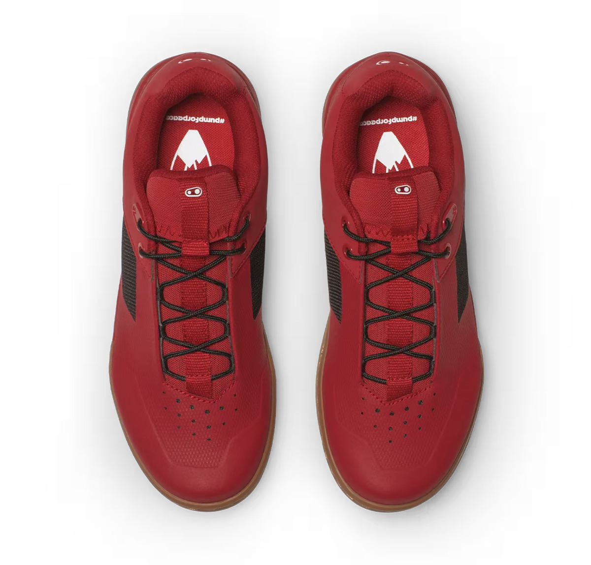 Crankbrothers Stamp Lace Pump For Peace Red/Black - Image 5