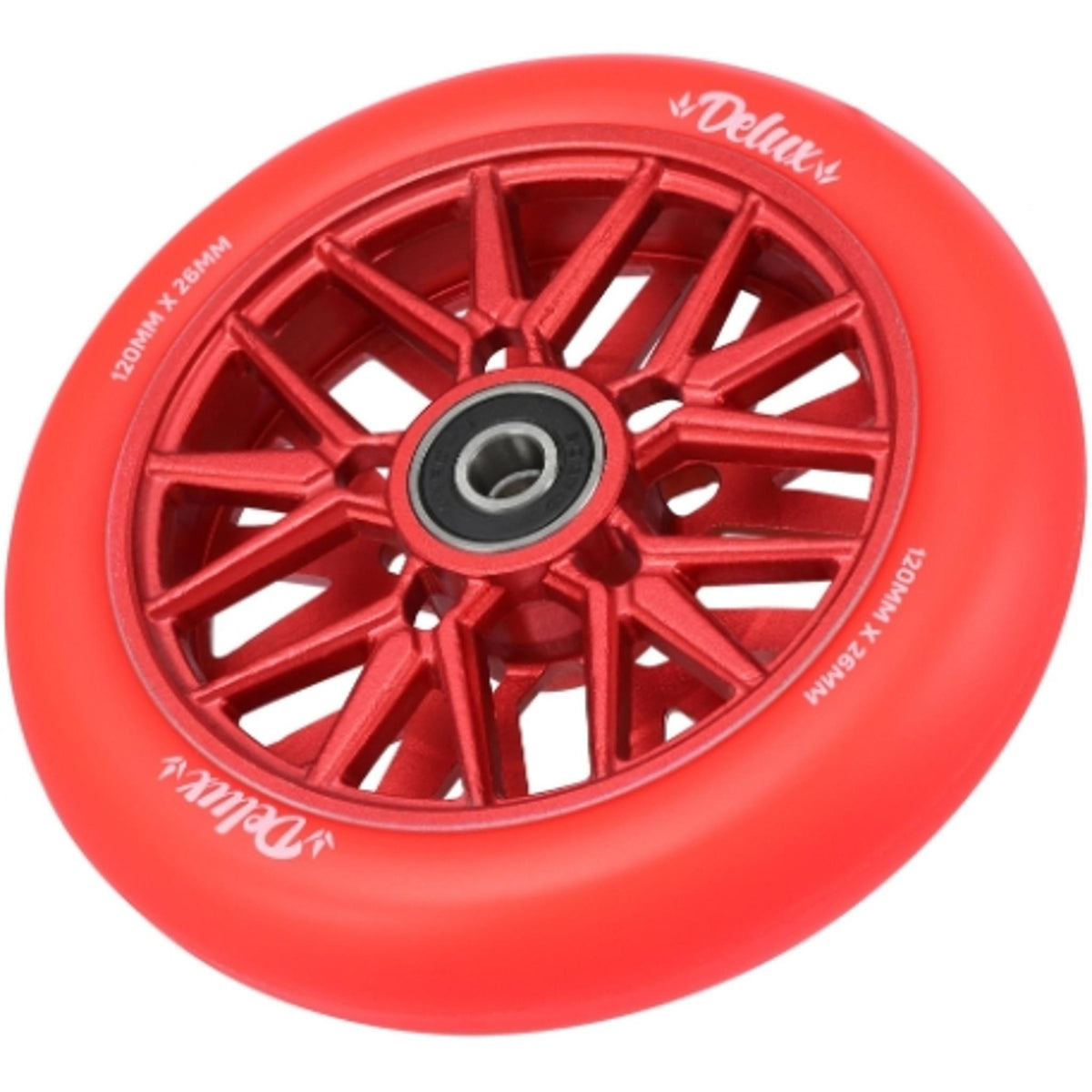 Envy 120Mm Delux Wheel - Red