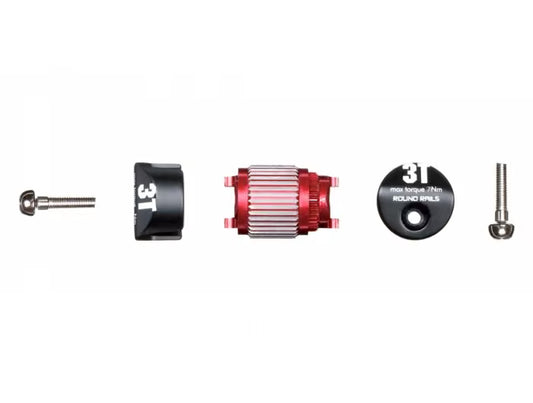 3T Seatpost Difflock mechanism with round rail cap - Image 1