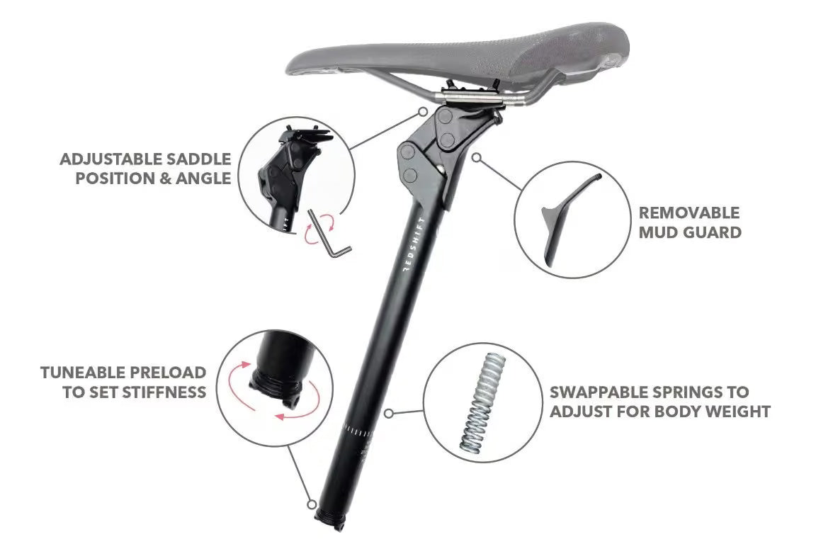 Redshift Shockstop Suspension Seatpost 27.2 - Image 7