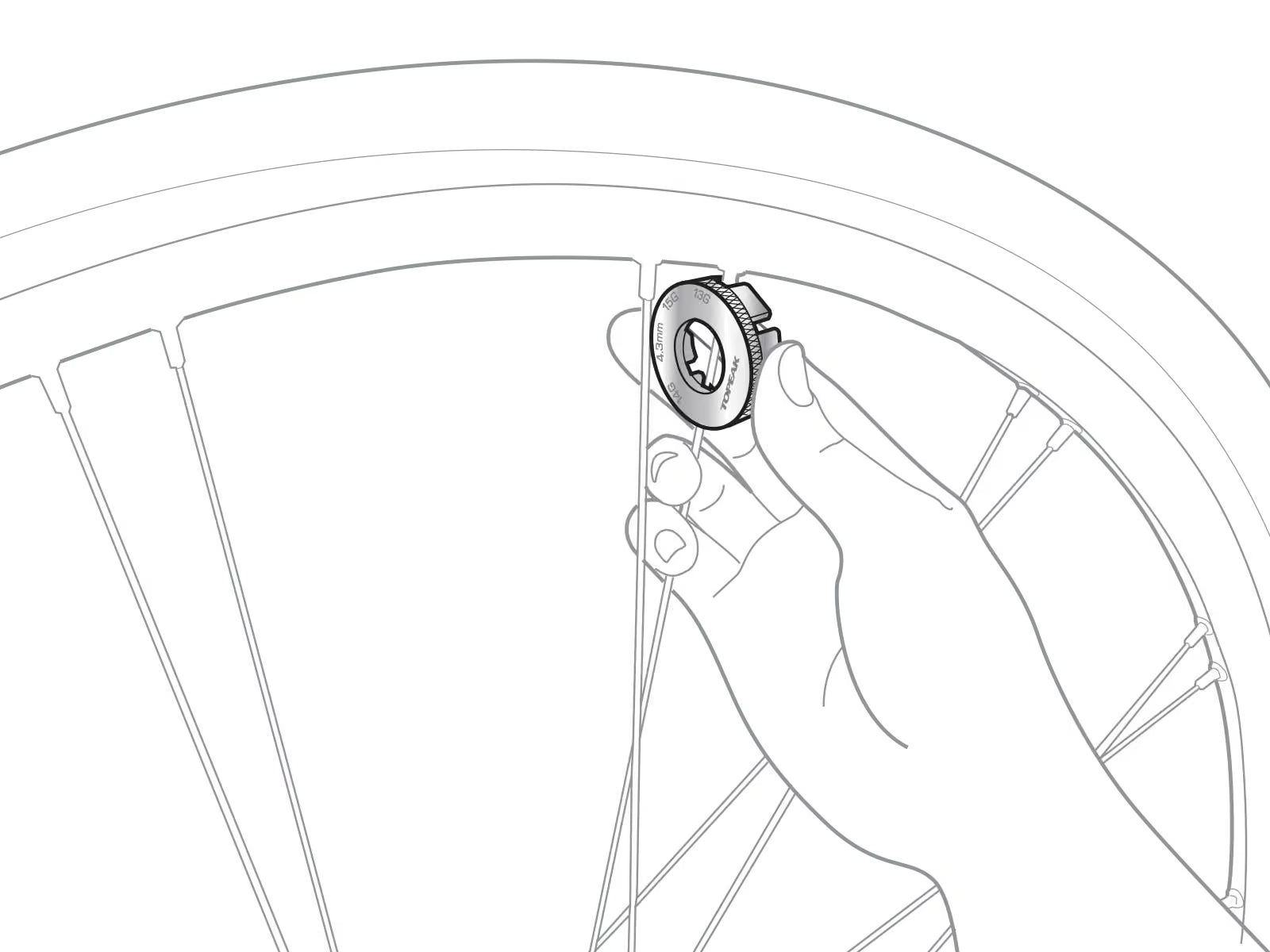 Topeak Multispoke Wrench - Image 2