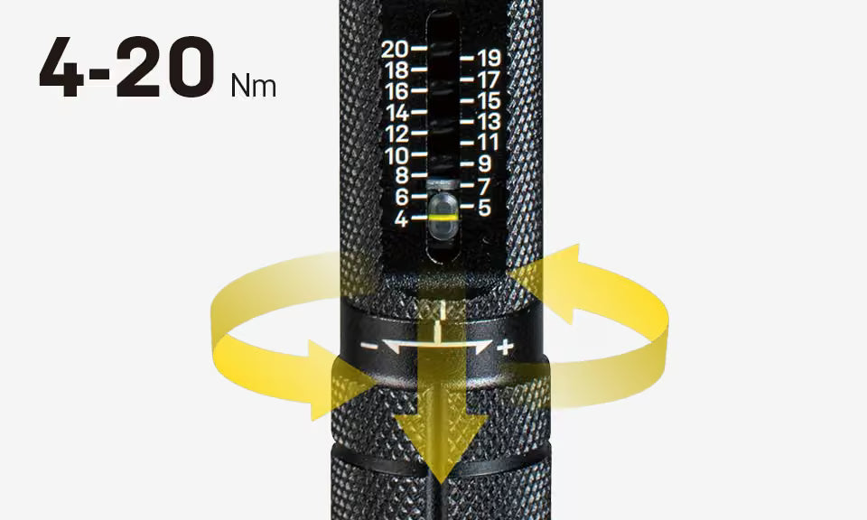 Topeak Torq Stick  4-20 Nm Torque Wrench - Image 5