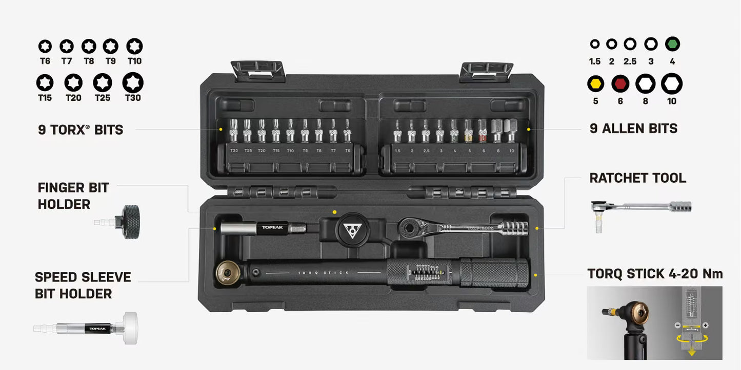 Topeak Torq Stick Pro 4-20 Nm Torque Wrench - Image 7