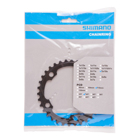 Shimano Fc-R565 Chainring 34T Black  