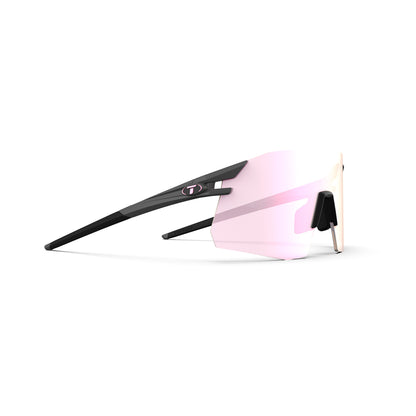 Tifosi Moab XC Sunglasses Matte Gunmetal with Clarion Pink Fototec Lens

