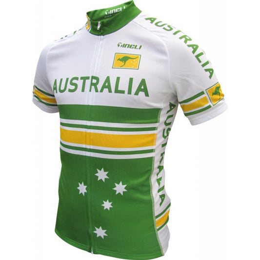 Tineli Aussie Cycling Jersey - unisex