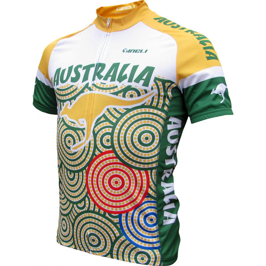 Tineli Aboriginal Cycling Jersey - unisex