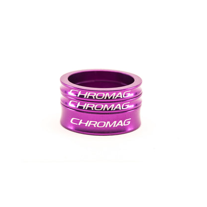 Chromag Headset Spacers Purple