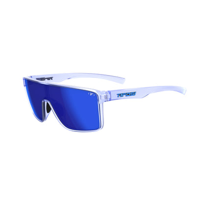 Tifosi Sanctum Sunglasses Ice Blue with Cobalt Blue Mirror Lens
