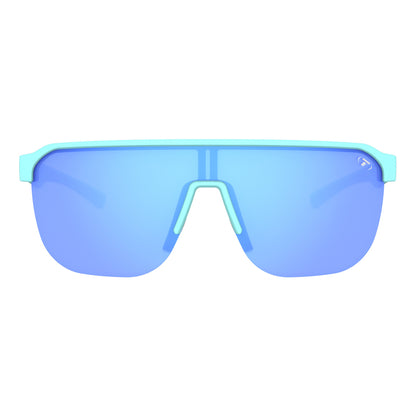 Tifosi Sanctum SL Sunglasses Glacier Blue with Sky Blue Mirror Lens
