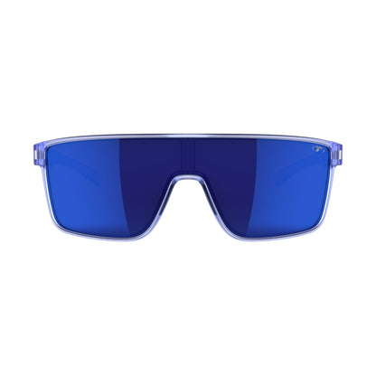 Tifosi Sanctum Sunglasses Ice Blue with Cobalt Blue Mirror Lens
