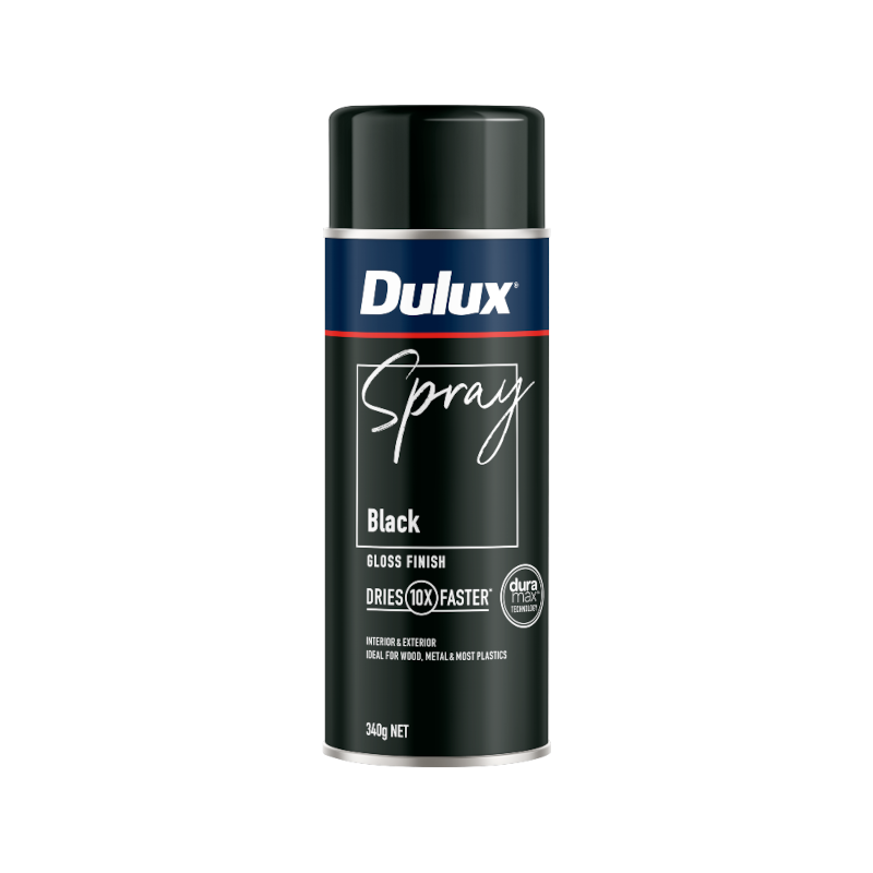 Dulux Spray Gloss Black