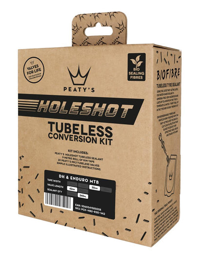 Peatys Holeshot Tubeless Conversion Kit 32mm