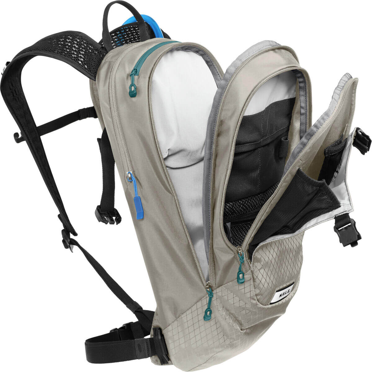 Camelbak M.U.L.E. 12 Hydration Pack - Aluminum/Black