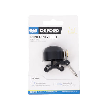 Oxford Mini Ping Bell Black - Carded