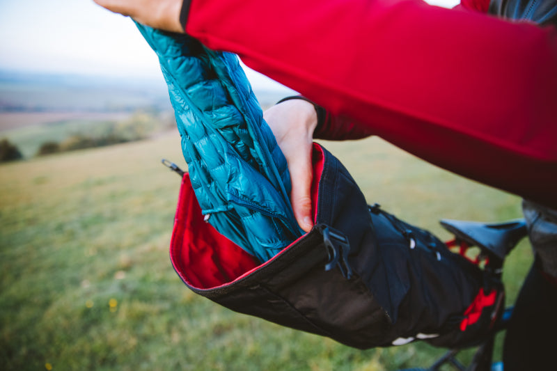 Zefal Z Adventure R11 Seat Bag - In Use