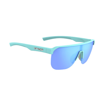 Tifosi Sanctum SL Sunglasses Glacier Blue with Sky Blue Mirror Lens
