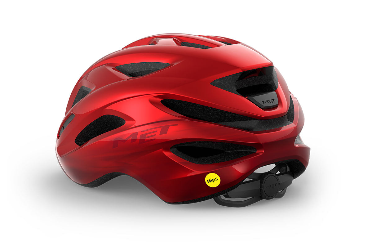 Met Idolo Mips Red Metallic 3