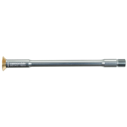 Cannondale Syntace SL Axle 142mm x 12mm, P1.0, 163mm Length, Raw