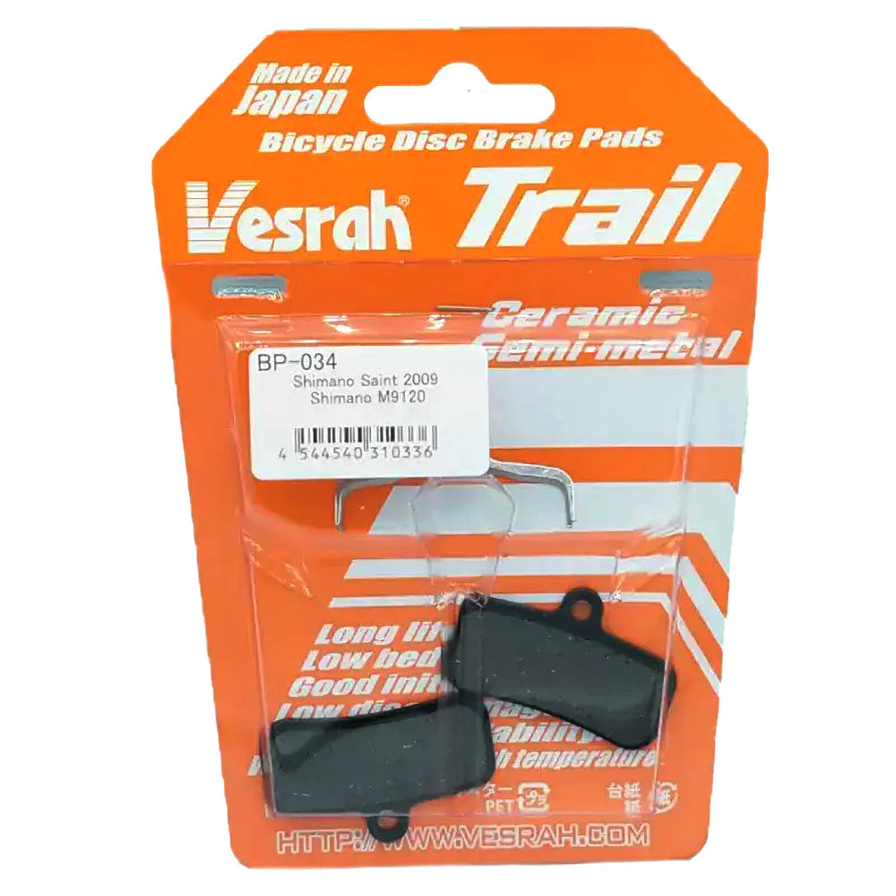 VESRAH Cycle Brake Pad - Trail BP-034